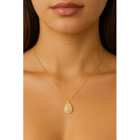 Κολιέ δάκρυ Χρυσό 9 καρατίων