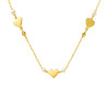 Κολιέ καρδούλες Χρυσό 14 καρατίων