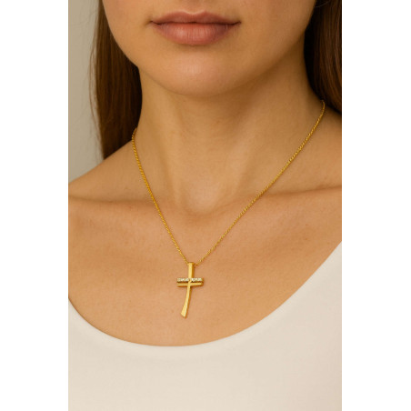 Κολιέ Ροζ Χρυσο 14 καρατίων