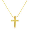 Κολιέ σταυρουδάκι Χρυσό 9 καρατίων