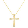 Κολιέ σταυρουδάκι Χρυσό 9 καρατίων