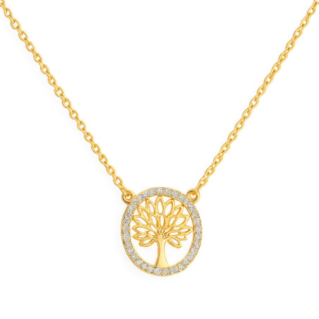 Κολιέ δέντρο της ζωής χρυσό 14 καρατίων