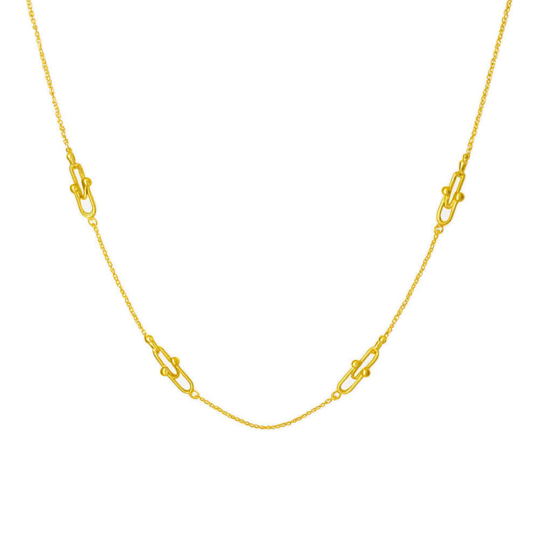 Κολιέ χρυσό 14 καρατίων