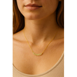 Κολιέ χρυσό 14 καρατίων αλυσίδα