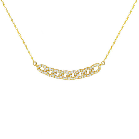 Κολιέ χρυσό 14 καρατίων αλυσίδα