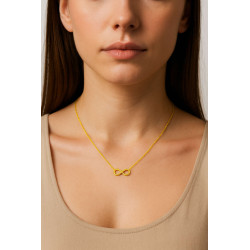 Κολιέ χρυσό 9 καρατίων άπειρο