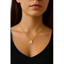 Κολιέ χρυσό 9 καρατίων καρδιά