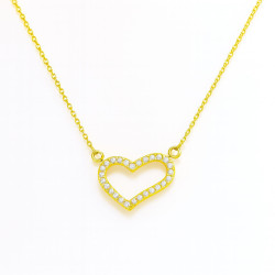 Κολιέ Χρυσό 9 καρατίων καρδούλα