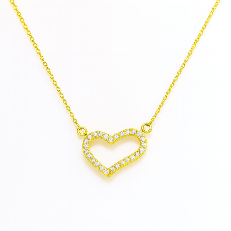 Κολιέ Χρυσό 9 καρατίων καρδούλα