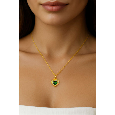 Κολιέ Χρυσό 9 καρατίων καρδούλα