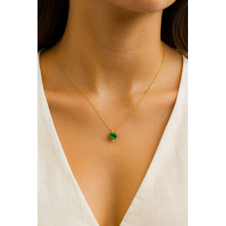 Κολιέ Χρυσό 9 καρατίων καρδούλα