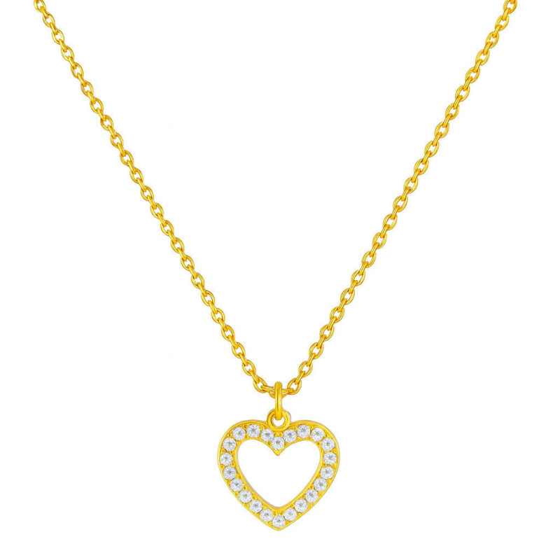 Κολιέ Χρυσό 9 καρατίων καρδούλα