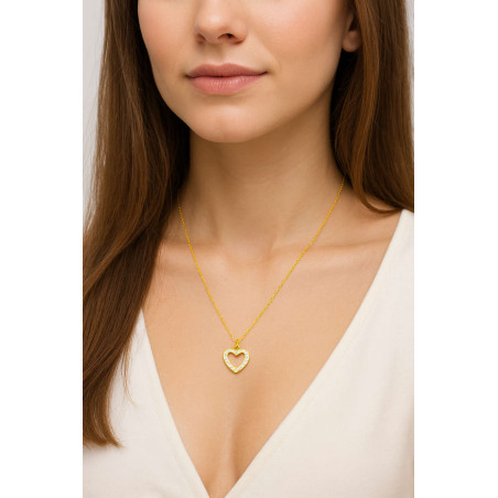 Κολιέ Χρυσό 9 καρατίων καρδούλα