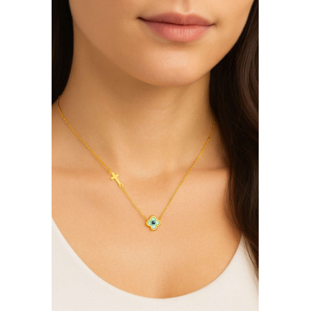 Κολιέ ματάκι χρυσό 9 καρατίων