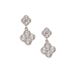 Σκουλαρίκια από ασήμι 925 SILVENZA