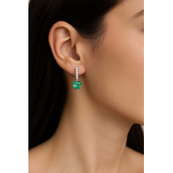 Σκουλαρίκια κίρκοι μικροί από ασήμι 925 SILVENZA