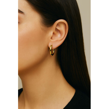 Σκουλαρίκια Κρίκοι από Χρυσό 9 Καρατίων