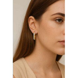 Σκουλαρίκια Κρίκοι από Χρυσό 9 Καρατίων