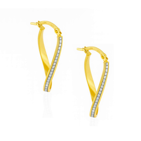 Σκουλαρίκια Κρίκοι από Χρυσό 9 Καρατίων