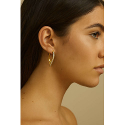 Σκουλαρίκια Κρίκοι από Χρυσό 9 Καρατίων