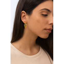 Σκουλαρίκια Κρίκοι από Χρυσό 9 Καρατίων