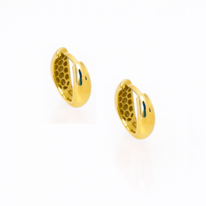 Σκουλαρίκια Κρίκοι από Χρυσό 9 Καρατίων