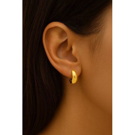 Σκουλαρίκια Κρίκοι από Χρυσό 9 Καρατίων