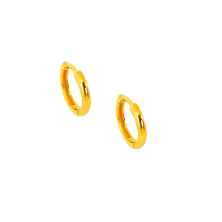 Σκουλαρίκια Κρίκοι από χρυσο 9 Καρατίων