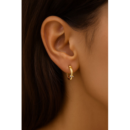 Σκουλαρίκια Κρίκοι από Χρυσό 9 Καρατίων