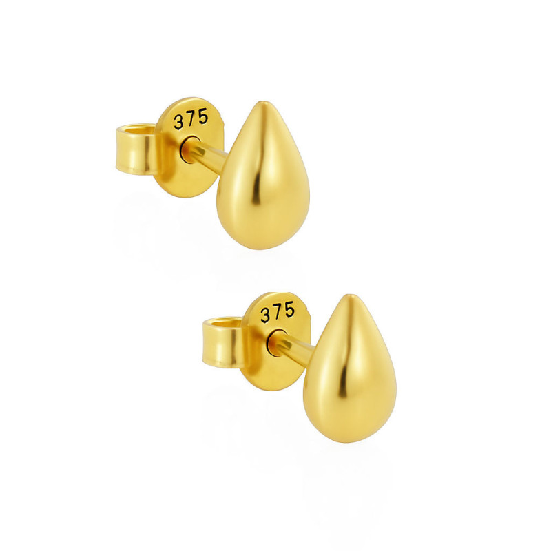 Σκουλαρίκια δάκρυ από χρυσο 9 Καρατίων