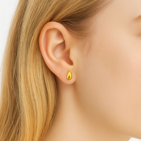 Σκουλαρίκια δάκρυ γυναικεία παιδικά χρυσο απο 9 Καρατίων