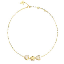 Κολιέ γυναικείο GUESS από Ανοξείδωτο ατσάλι JUBN06078JWYGT/U