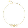 Κολιέ γυναικείο GUESS από Ανοξείδωτο ατσάλι JUBN06078JWYGT/U