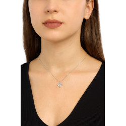 Κολιέ αστέρι  από ασήμι 925 SILVENZA
