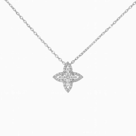 Κολιέ αστέρι από ασήμι 925 SILVENZA