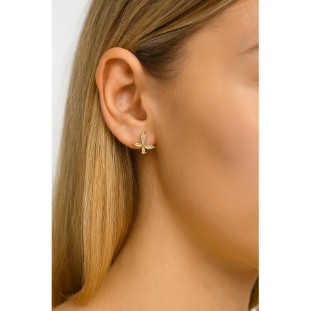 Σκουλαρίκια πεταλούδα από ασήμι 925 SILVENZA