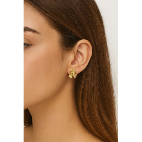 Σκουλαρίκια λουλούδι από ασήμι 925 SILVENZA