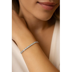 Βραχιόλι Χειροπέδα από ασήμι 925 SILVENZA