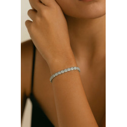 Βραχιόλι Χειροπέδα από ασήμι 925 SILVENZA