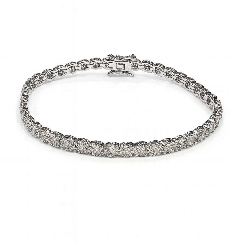 Βραχιόλι Χειροπέδα από ασήμι 925 SILVENZA