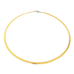 Κολιέ από χρυσό λευκόχρυσο 14 καρατίων