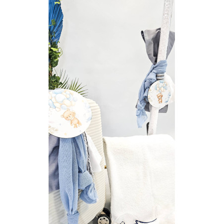 ΣΕΤ ΒΑΠΤΙΣΗΣ ΓΙΑ ΑΓΟΡΑΚΙ ΑΡΚΟΥΔΑΚΙ ΜΕ ΜΠΑΛΟΝΙΑ Ζ60-116