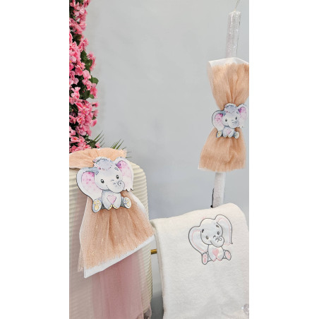 ΣΕΤ ΒΑΠΤΙΣΗΣ ΓΙΑ ΚΟΡΙΤΣΑΚΙ ΕΛΕΦΑΝΤΑΚΙ Ζ60-173