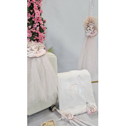 ΣΕΤ ΒΑΠΤΙΣΗΣ ΓΙΑ ΚΟΡΙΤΣΑΚΙ ΜΠΑΛΑΡΙΝΑ ΜΕ ΚΥΚΝΟ Ζ60-253