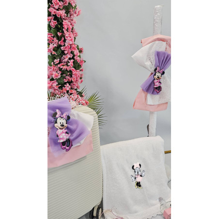 ΣΕΤ ΒΑΠΤΙΣΗΣ ΓΙΑ ΚΟΡΙΤΣΑΚΙ minnie mouse Ζ60-227