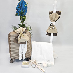 ΠΑΚΕΤΟ ΒΑΠΤΙΣΗΣ ΓΙΑ ΑΓΟΡΑΚΙ ΜΟΝΟΓΡΑΜΜΑ ΜΕ ΡΟΥΧΟ Carousel