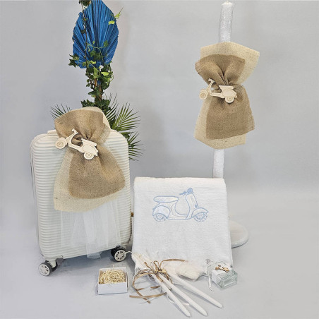 ΠΑΚΕΤΟ ΒΑΠΤΙΣΗΣ ΓΙΑ ΑΓΟΡΑΚΙ ΒΕΣΠΑ ΜΕ ΡΟΥΧΟ Carousel