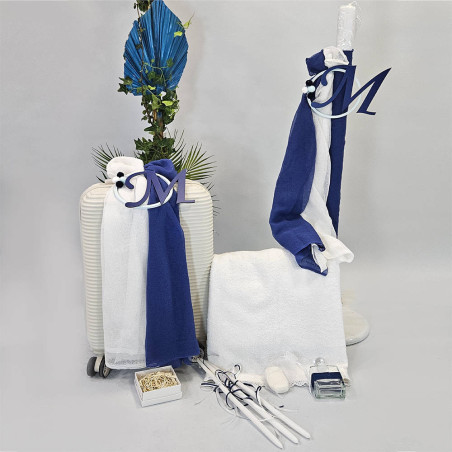 ΠΑΚΕΤΟ ΒΑΠΤΙΣΗΣ ΓΙΑ ΑΓΟΡΑΚΙ ΜΟΝΟΓΡΑΜΜΑ  ΜΕ ΡΟΥΧΟ Guy Laroche