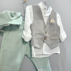 ΠΑΚΕΤΟ ΒΑΠΤΙΣΗΣ ΓΙΑ ΑΓΟΡΑΚΙ ΜΙΚΡΟΣ ΠΡΙΓΚΙΠΑΣ ΜΕ ΡΟΥΧΟ Guy Laroche