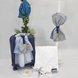 ΠΑΚΕΤΟ ΒΑΠΤΙΣΗΣ ΓΙΑ ΑΓΟΡΑΚΙ ΜΟΝΟΓΡΑΜΜΑ ΜΕ ΡΟΥΧΟ Guy Laroche